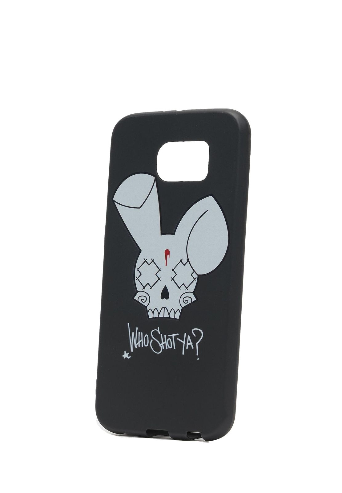 WHO SHOT YA? Bunny Logo Samsung Handyhülle schwarz NOTE 5
