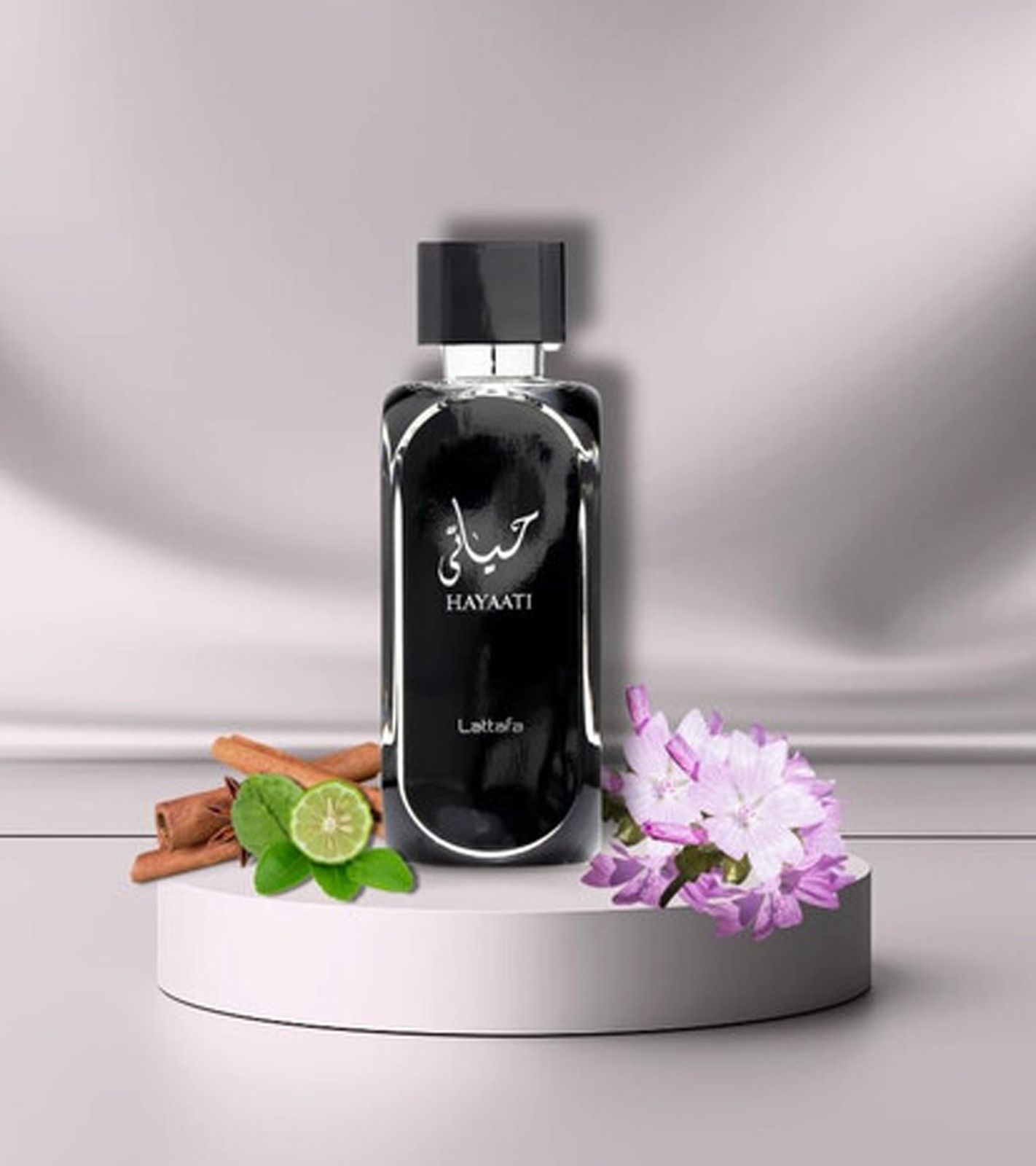 zeitloses Lattafa Hayaati Unisex Eau de Parfum kraftvoller Körper-Duft für Damen und Herren 100ml Schwarz